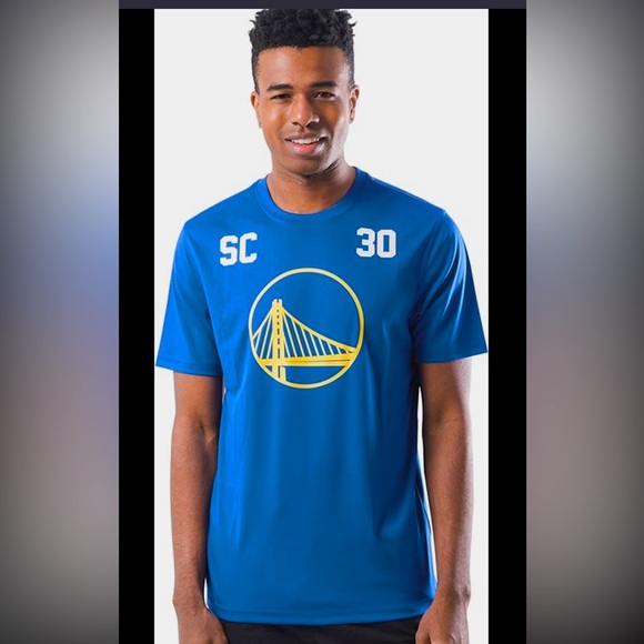 Ultra Game NBA Golden State Warriors - Stephen Curry Mens Active Tee Shirt - Picture 3 of 13